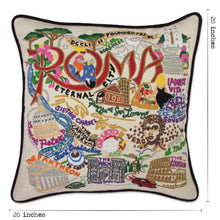 Load image into Gallery viewer, Roma Hand-Embroidered Pillow - catstudio