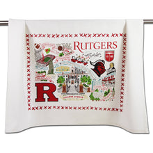 Load image into Gallery viewer, Rutgers University Collegiate Dish Towel - catstudio