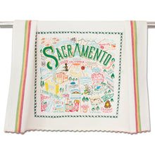 Load image into Gallery viewer, Sacramento Dish Towel - catstudio