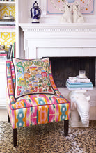 Load image into Gallery viewer, Sacramento Hand-Embroidered Pillow - catstudio