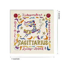 Load image into Gallery viewer, Sagittarius Astrology Fine Art Print Art Print catstudio