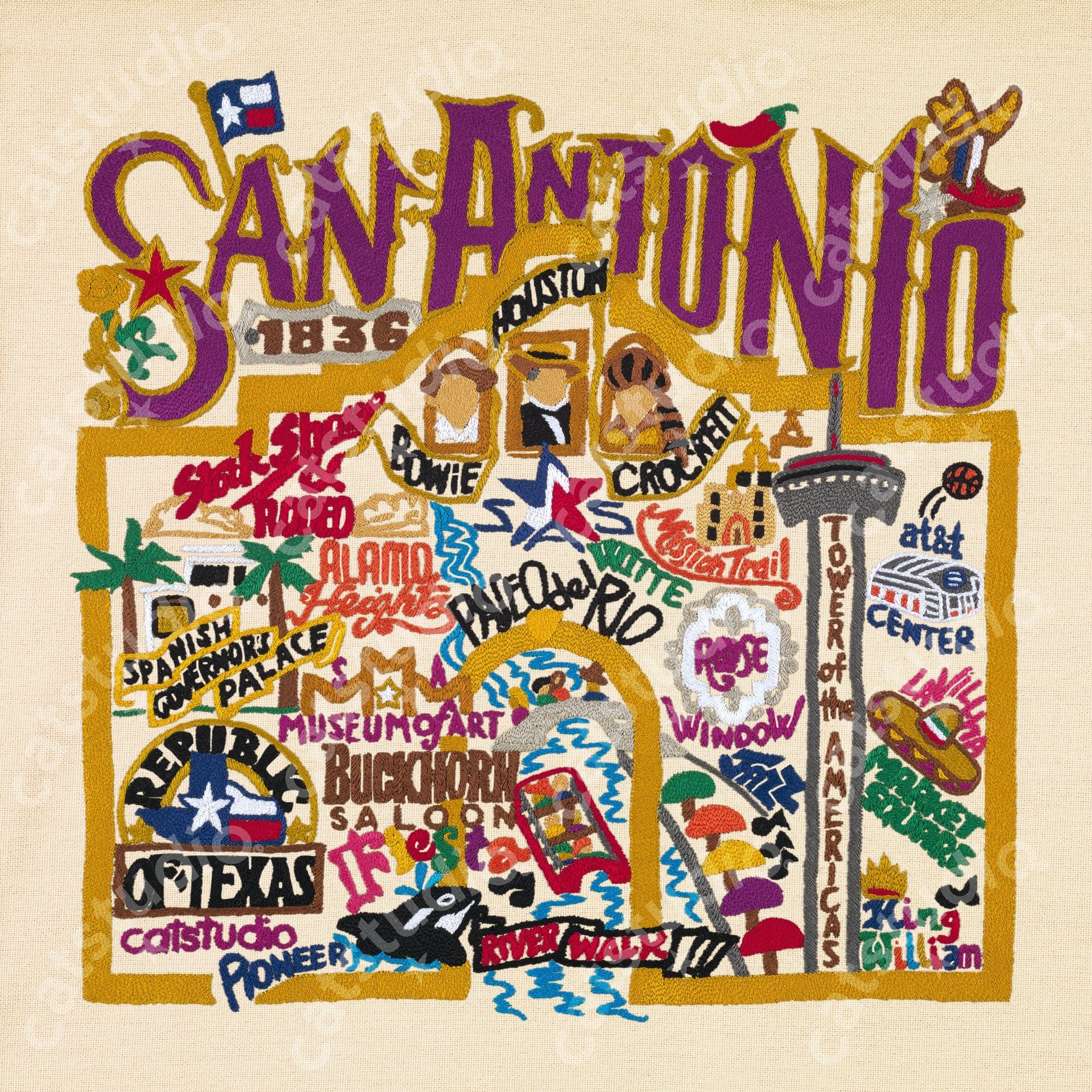 San Antonio Fine Art Print | Texas Collection by catstudio – catstudio