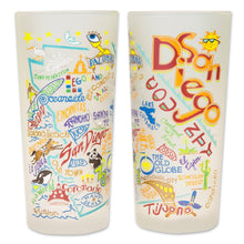 Load image into Gallery viewer, San Diego Drinking Glass - catstudio