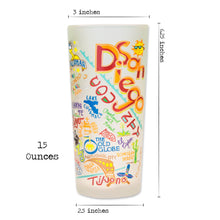 Load image into Gallery viewer, San Diego Drinking Glass - catstudio