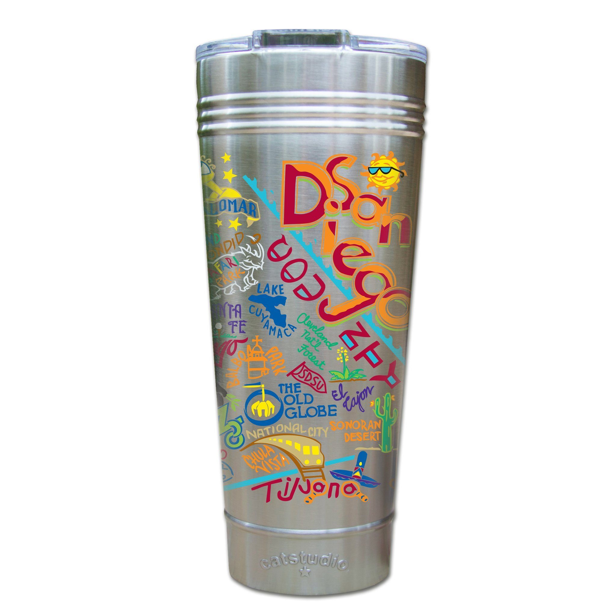 San Diego Thermal Tumbler | California Collection by catstudio