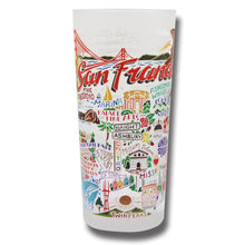 Load image into Gallery viewer, San Francisco Drinking Glass Glass catstudio