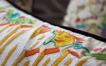 Load image into Gallery viewer, Santa Barbara Hand-Embroidered Pillow - catstudio