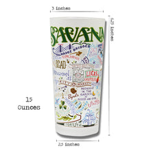 Load image into Gallery viewer, Savannah Drinking Glass Glass catstudio