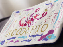 Load image into Gallery viewer, Scorpio Astrology Zip Pouch - catstudio