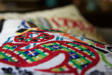 Load image into Gallery viewer, Scotland Hand-Embroidered Pillow - catstudio