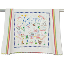 Load image into Gallery viewer, Ski Aspen Dish Towel - catstudio