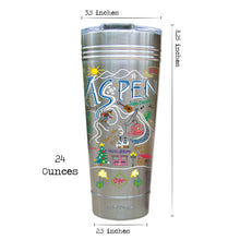 Load image into Gallery viewer, Ski Aspen Thermal Tumbler (Set of 4) - PREORDER Thermal Tumbler catstudio