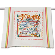 Load image into Gallery viewer, Ski Colorado Dish Towel - catstudio