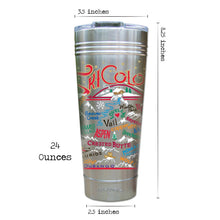 Load image into Gallery viewer, Ski Colorado Thermal Tumbler (Set of 4) - PREORDER Thermal Tumbler catstudio