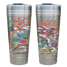 Load image into Gallery viewer, Ski Colorado Thermal Tumbler (Set of 4) - PREORDER Thermal Tumbler catstudio