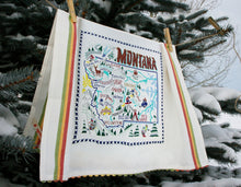 Load image into Gallery viewer, Ski Montana Dish Towel - catstudio