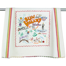Load image into Gallery viewer, Ski Sun Valley Dish Towel - catstudio