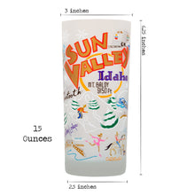 Load image into Gallery viewer, Ski Sun Valley Drinking Glass - catstudio