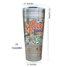 Load image into Gallery viewer, Ski Sun Valley Thermal Tumbler (Set of 4) - PREORDER Thermal Tumbler catstudio