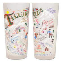 Load image into Gallery viewer, Ski Telluride Drinking Glass - catstudio