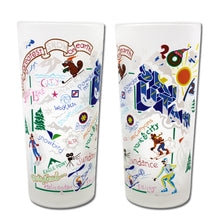Load image into Gallery viewer, Ski Utah Drinking Glass Glass catstudio