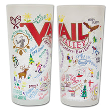 Load image into Gallery viewer, Ski Vail Drinking Glass - catstudio