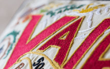 Load image into Gallery viewer, Ski Vail Hand-Embroidered Pillow - catstudio