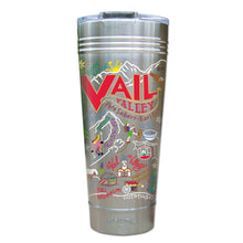 Load image into Gallery viewer, Ski Vail Thermal Tumbler (Set of 4) - PREORDER Thermal Tumbler catstudio