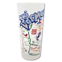 Load image into Gallery viewer, Ski Vermont Drinking Glass Glass catstudio