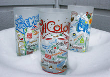 Load image into Gallery viewer, Ski Vermont Drinking Glass - catstudio