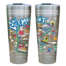 Load image into Gallery viewer, Ski Vermont Thermal Tumbler (Set of 4) - PREORDER Thermal Tumbler catstudio
