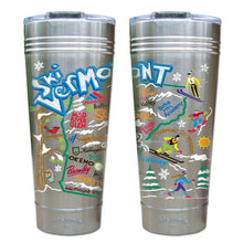 Load image into Gallery viewer, Ski Vermont Thermal Tumbler (Set of 4) - PREORDER Thermal Tumbler catstudio