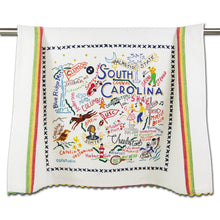 Load image into Gallery viewer, South Carolina Dish Towel - catstudio
