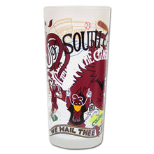 Load image into Gallery viewer, South Carolina, University of Collegiate Drinking Glass - catstudio