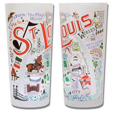 Load image into Gallery viewer, St. Louis Drinking Glass - catstudio