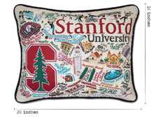 Load image into Gallery viewer, Stanford University Collegiate Embroidered Pillow - catstudio