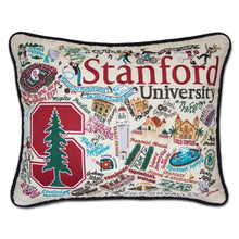 Load image into Gallery viewer, Stanford University Collegiate Embroidered Pillow - catstudio