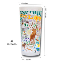 Load image into Gallery viewer, Summer Colorado Drinking Glass - catstudio
