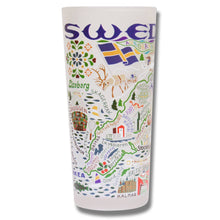 Load image into Gallery viewer, Sweden Drinking Glass - catstudio
