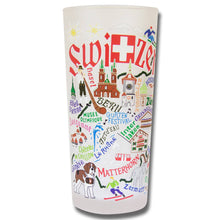 Load image into Gallery viewer, Switzerland Drinking Glass - catstudio