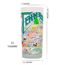 Load image into Gallery viewer, Tennessee Drinking Glass - catstudio