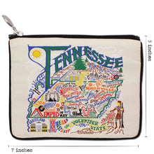 Load image into Gallery viewer, Tennessee Zip Pouch - Natural - catstudio