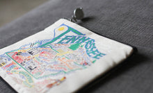 Load image into Gallery viewer, Tennessee Zip Pouch - Natural - catstudio