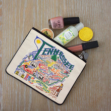 Load image into Gallery viewer, Tennessee Zip Pouch - Natural - catstudio