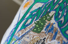 Load image into Gallery viewer, Tennessee XL Hand-Embroidered Pillow - catstudio