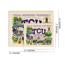 Load image into Gallery viewer, Texas Christian University (TCU) Collegiate Fine Art Print - catstudio