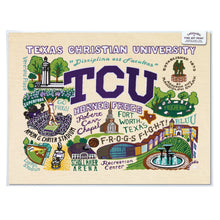 Load image into Gallery viewer, Texas Christian University (TCU) Collegiate Fine Art Print - catstudio