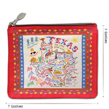 Load image into Gallery viewer, Texas Zip Pouch - catstudio