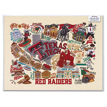 Load image into Gallery viewer, Texas Tech University Collegiate Fine Art Print Art Print catstudio