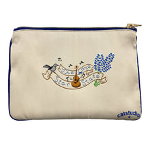 Load image into Gallery viewer, Texas Zip Pouch- Large Pouch catstudio